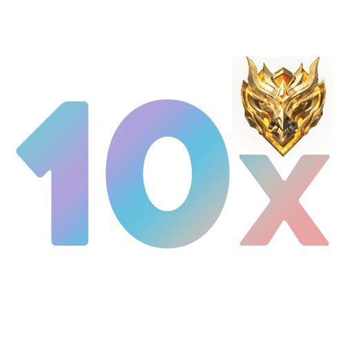 10x Win Rank Glory+